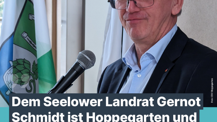Hoppegartener Bürgermeister beurlaubt.