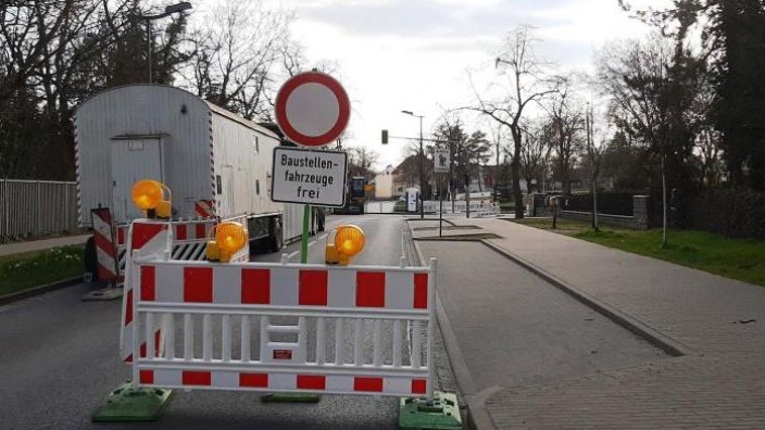 Straßen gesperrt